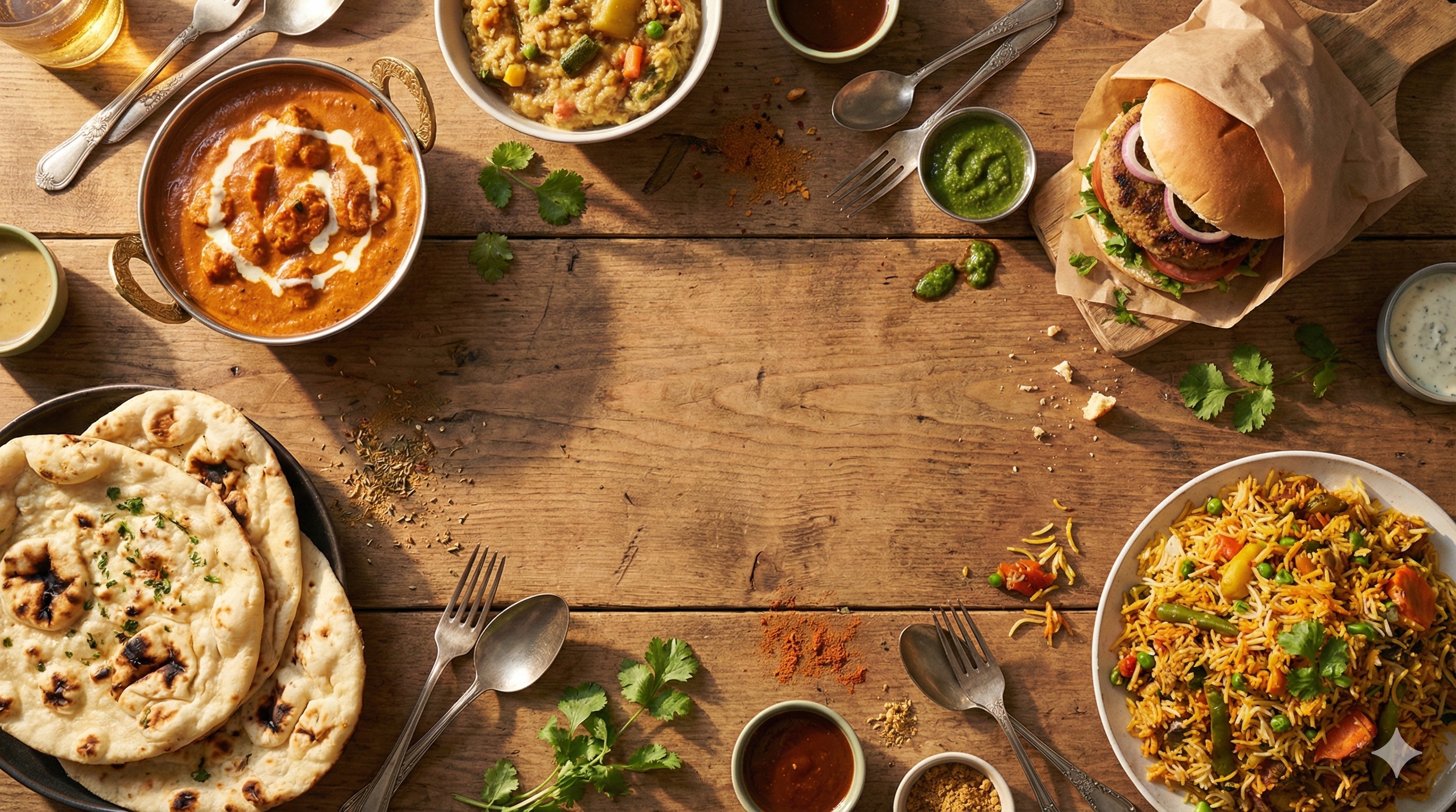 Delicious food header